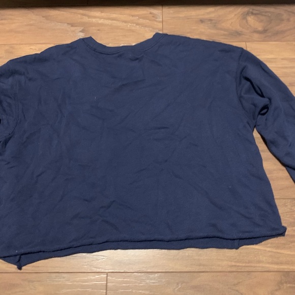 Aerie cropped sweater with side cross details - Picture 2 of 3